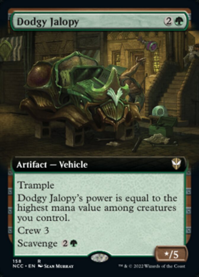 Dodgy Jalopy (Extended Art) [Streets of New Capenna Commander] - Magic: The Gathering - Card Brawlers | Quebec | Canada |