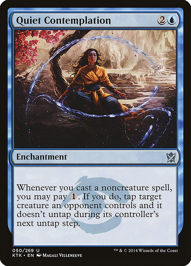 Quiet Contemplation [Khans of Tarkir] - Magic: The Gathering - Card Brawlers | Quebec | Canada |