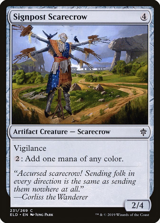 Signpost Scarecrow [Throne of Eldraine] - Magic: The Gathering - Card Brawlers | Quebec | Canada |
