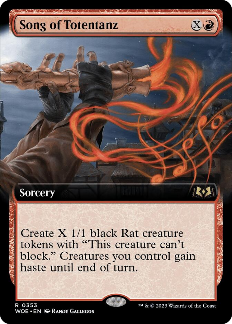 Song of Totentanz (Extended Art) [Wilds of Eldraine] - Magic: The Gathering - Card Brawlers | Quebec | Canada |
