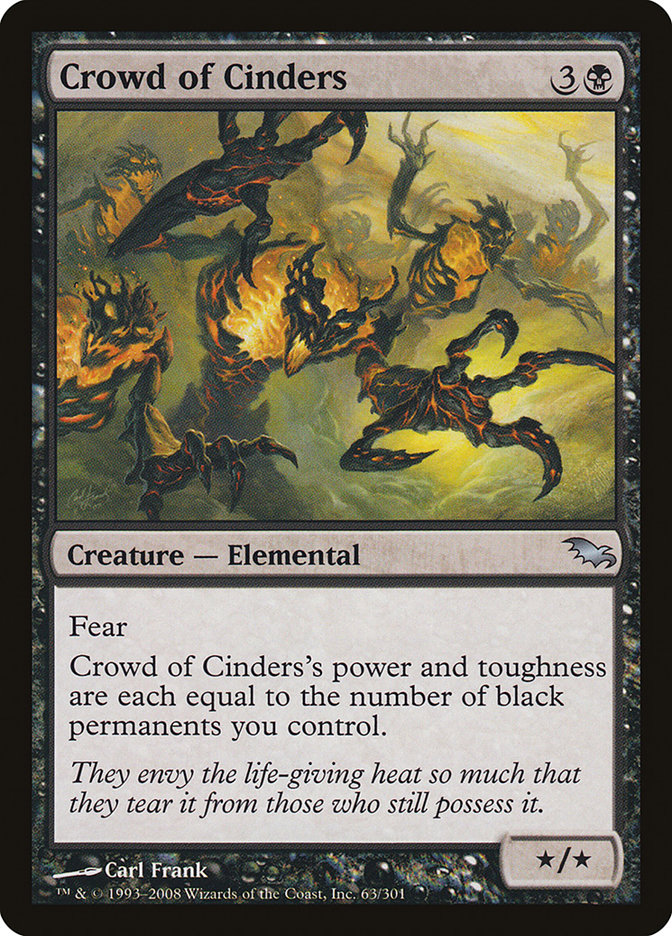 Crowd of Cinders [Shadowmoor] - Magic: The Gathering - Card Brawlers | Quebec | Canada |