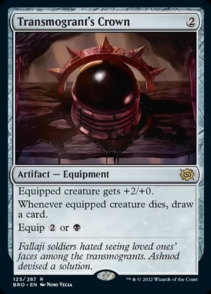 Transmogrant's Crown [The Brothers' War] - Magic: The Gathering - Card Brawlers | Quebec | Canada |