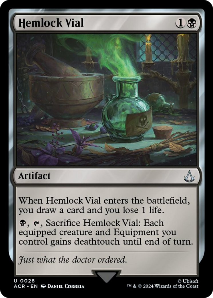 Hemlock Vial [Assassin's Creed] - Magic: The Gathering - Card Brawlers | Quebec | Canada |
