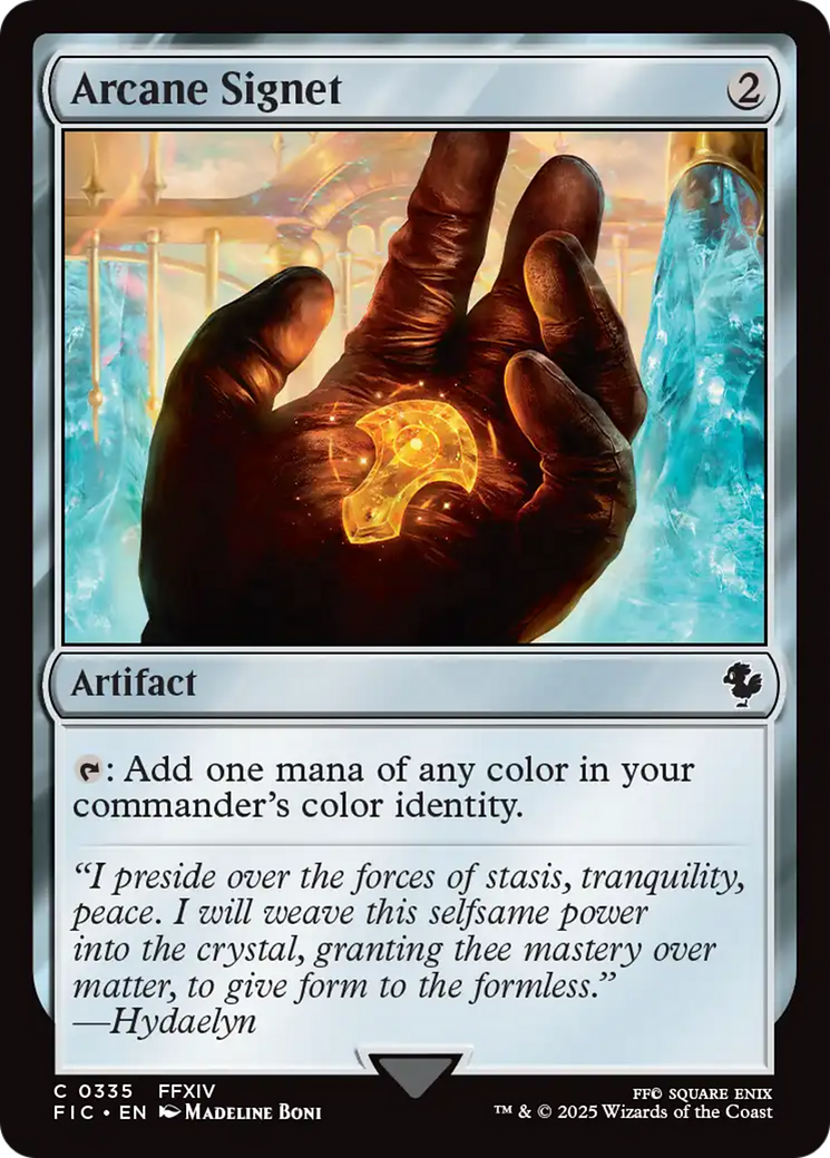 Arcane Signet (0335) [FINAL FANTASY Commander] - Magic: The Gathering - Card Brawlers | Quebec | Canada |