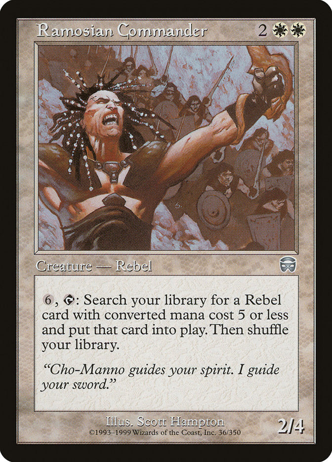 Ramosian Commander [Mercadian Masques] - Magic: The Gathering - Card Brawlers | Quebec | Canada |