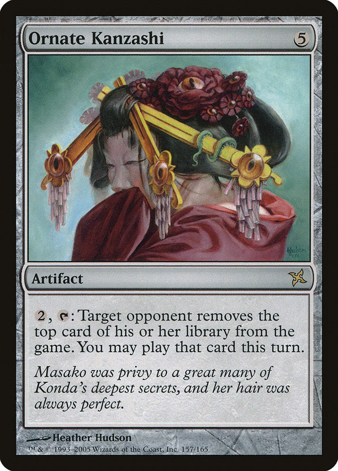 Ornate Kanzashi [Betrayers of Kamigawa] - Magic: The Gathering - Card Brawlers | Quebec | Canada |