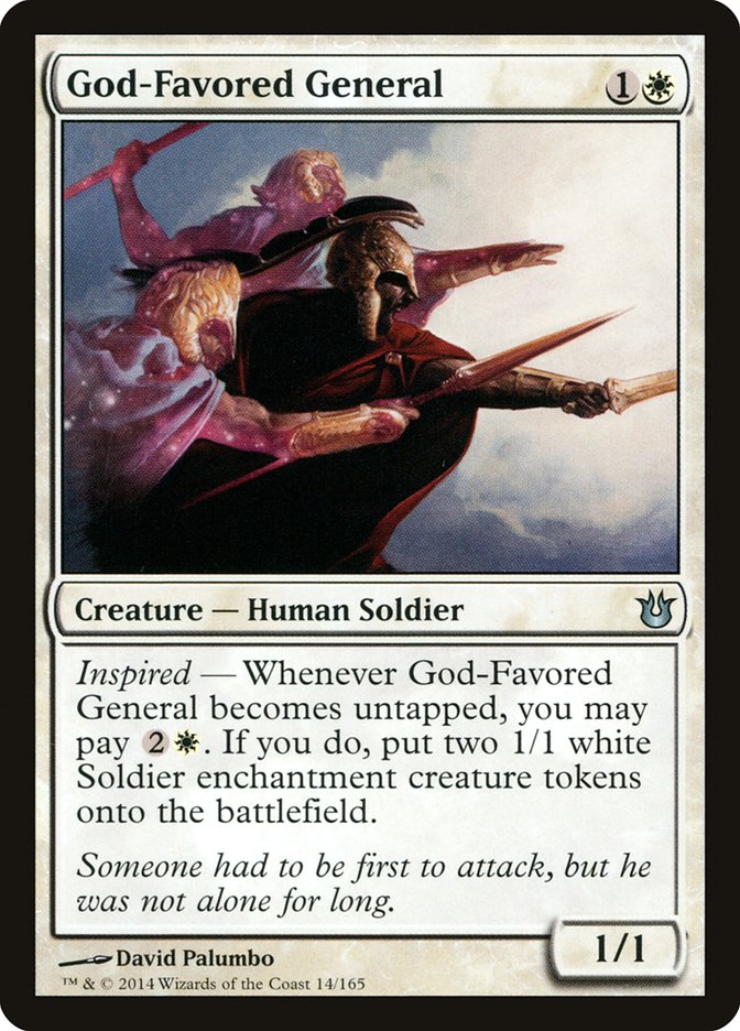 God-Favored General [Born of the Gods] - Magic: The Gathering - Card Brawlers | Quebec | Canada |
