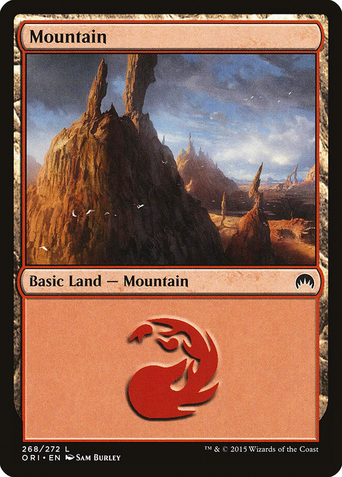 Mountain (268) [Magic Origins] - Magic: The Gathering - Card Brawlers | Quebec | Canada |