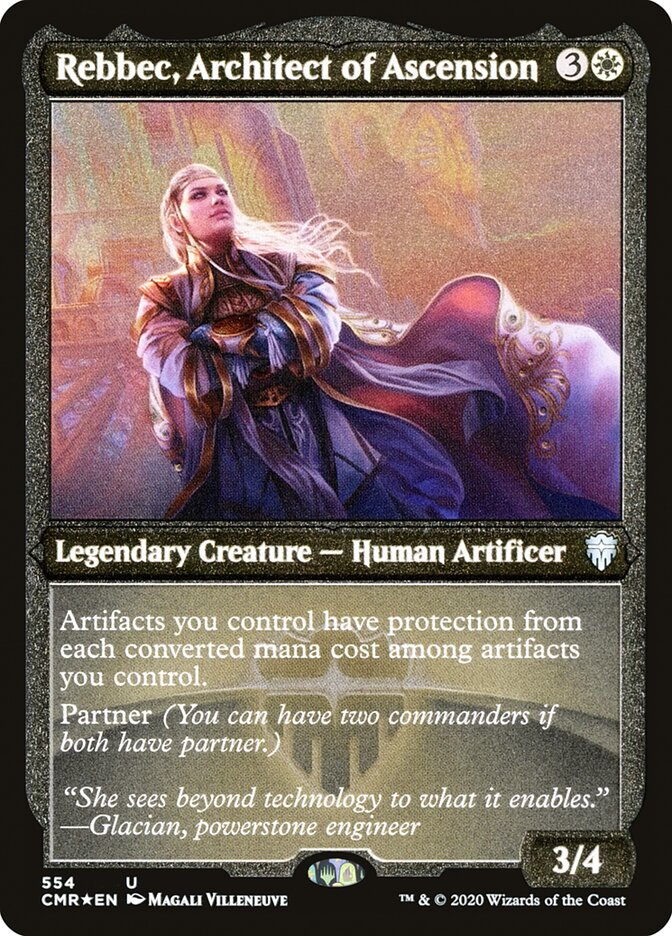 Rebbec, Architect of Ascension (Etched) [Commander Legends] - Magic: The Gathering - Card Brawlers | Quebec | Canada |