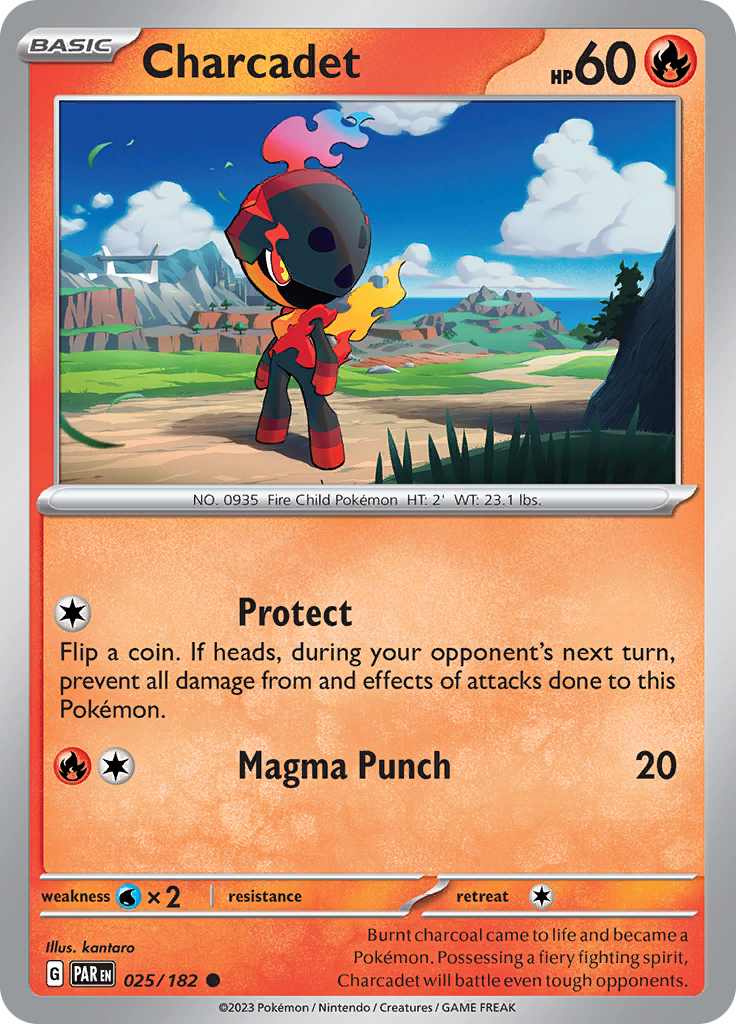 Charcadet (025/182) [Scarlet & Violet: Paradox Rift] - Pokémon - Card Brawlers | Quebec | Canada |
