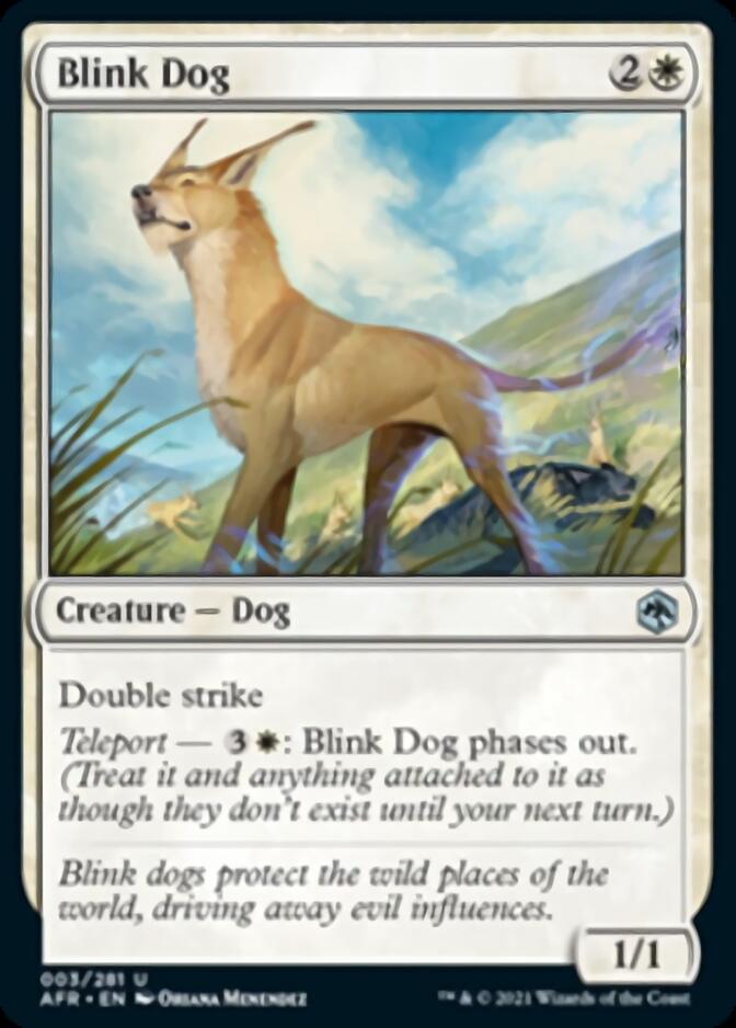 Blink Dog [Dungeons & Dragons: Adventures in the Forgotten Realms] - Magic: The Gathering - Card Brawlers | Quebec | Canada |