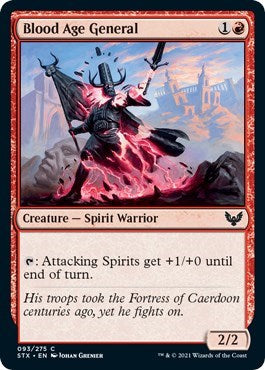 Blood Age General [Strixhaven: School of Mages] - Magic: The Gathering - Card Brawlers | Quebec | Canada |