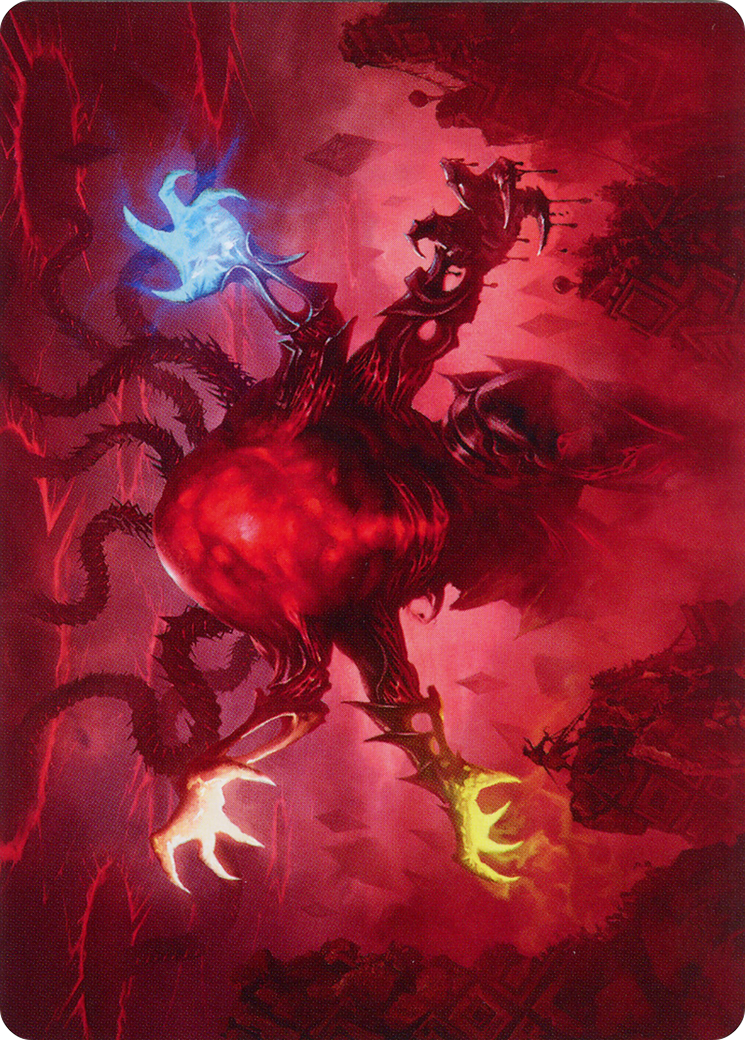 Omnath, Locus of All Art Card (51) [March of the Machine Art Series] - Magic: The Gathering - Card Brawlers | Quebec | Canada |