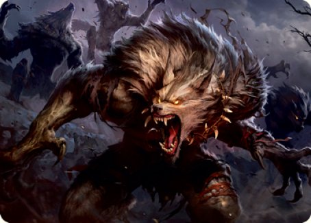 Village Reavers Art Card [Innistrad: Midnight Hunt Art Series] - Magic: The Gathering - Card Brawlers | Quebec | Canada |