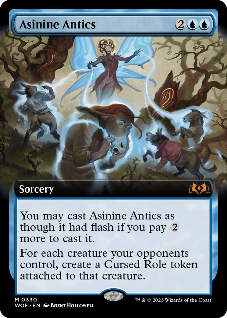 Asinine Antics (Extended Art) [Wilds of Eldraine] - Magic: The Gathering - Card Brawlers | Quebec | Canada |
