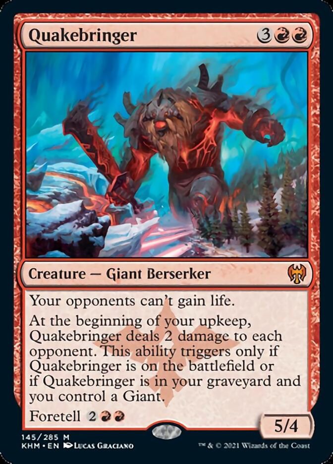 Quakebringer [Kaldheim] - Magic: The Gathering - Card Brawlers | Quebec | Canada |