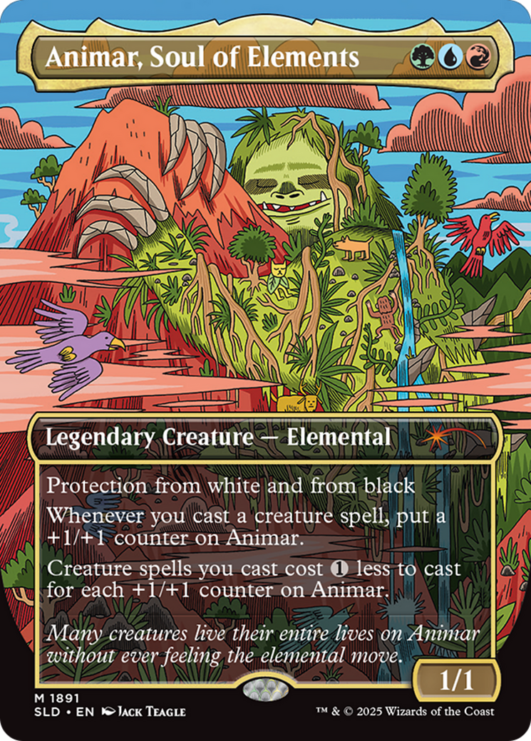 Animar, Soul of Elements (Rainbow Foil) [Secret Lair Drop Series] - Magic: The Gathering - Card Brawlers | Quebec | Canada |