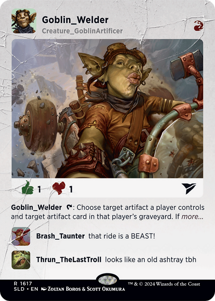 Goblin Welder [Secret Lair Drop Series] - Magic: The Gathering - Card Brawlers | Quebec | Canada |