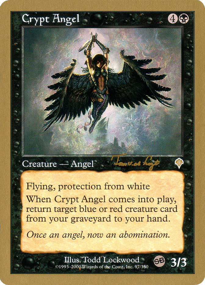 Crypt Angel (Tom van de Logt) (SB) [World Championship Decks 2001] - Magic: The Gathering - Card Brawlers | Quebec | Canada |