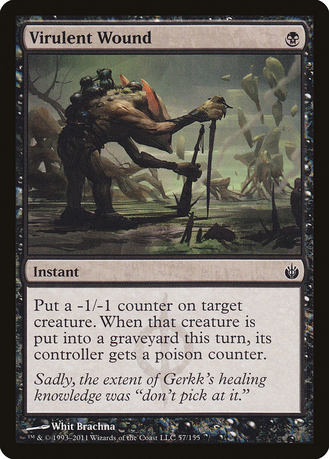 Virulent Wound [Mirrodin Besieged] - Magic: The Gathering - Card Brawlers | Quebec | Canada |