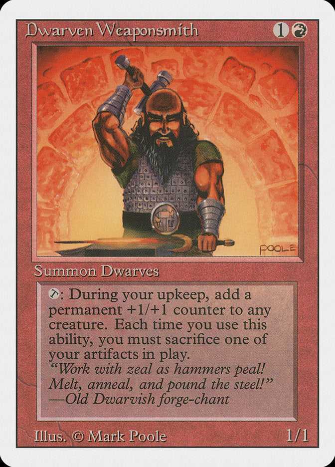Dwarven Weaponsmith [Revised Edition] - Magic: The Gathering - Card Brawlers | Quebec | Canada |