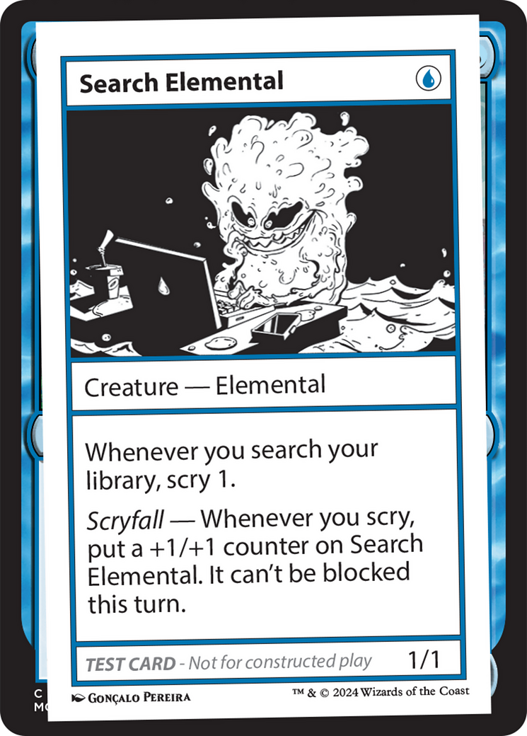 Search Elemental [Mystery Booster 2 Playtest Cards] - Magic: The Gathering - Card Brawlers | Quebec | Canada |