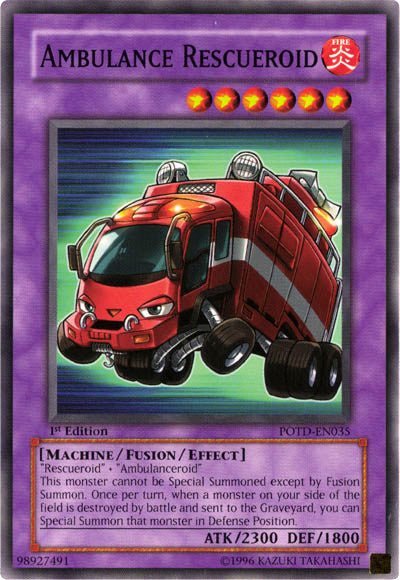 Ambulance Rescueroid [POTD-EN035] Common - Yu-Gi-Oh! - Card Brawlers | Quebec | Canada |