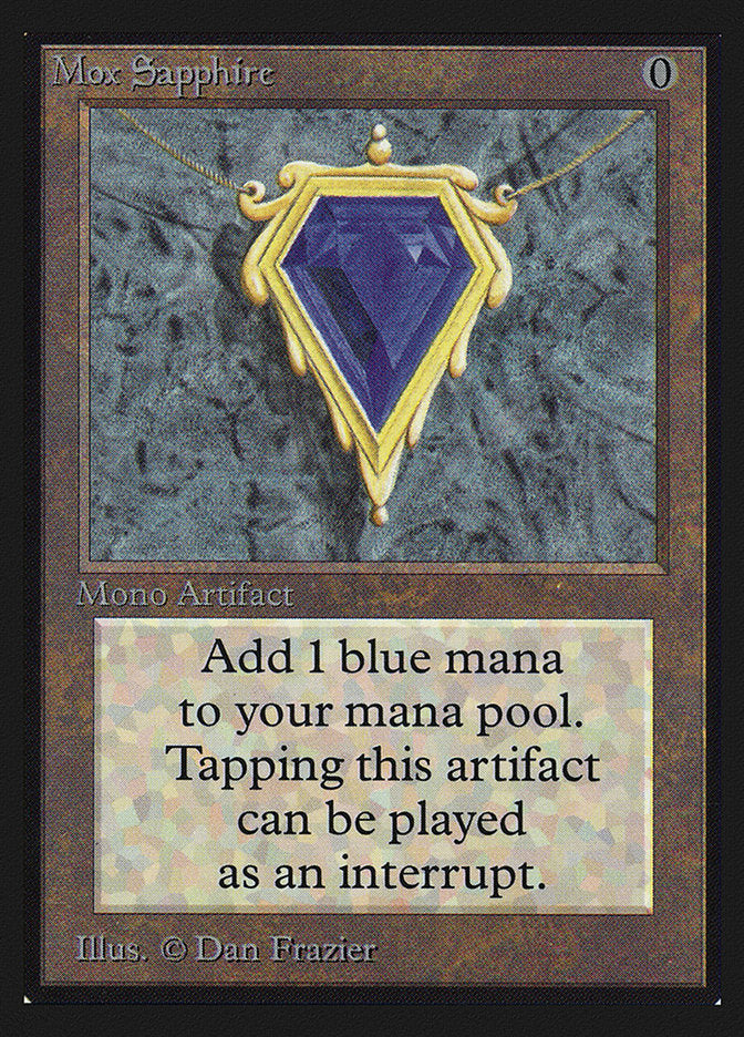 Mox Sapphire [International Collectors' Edition] - Magic: The Gathering - Card Brawlers | Quebec | Canada |