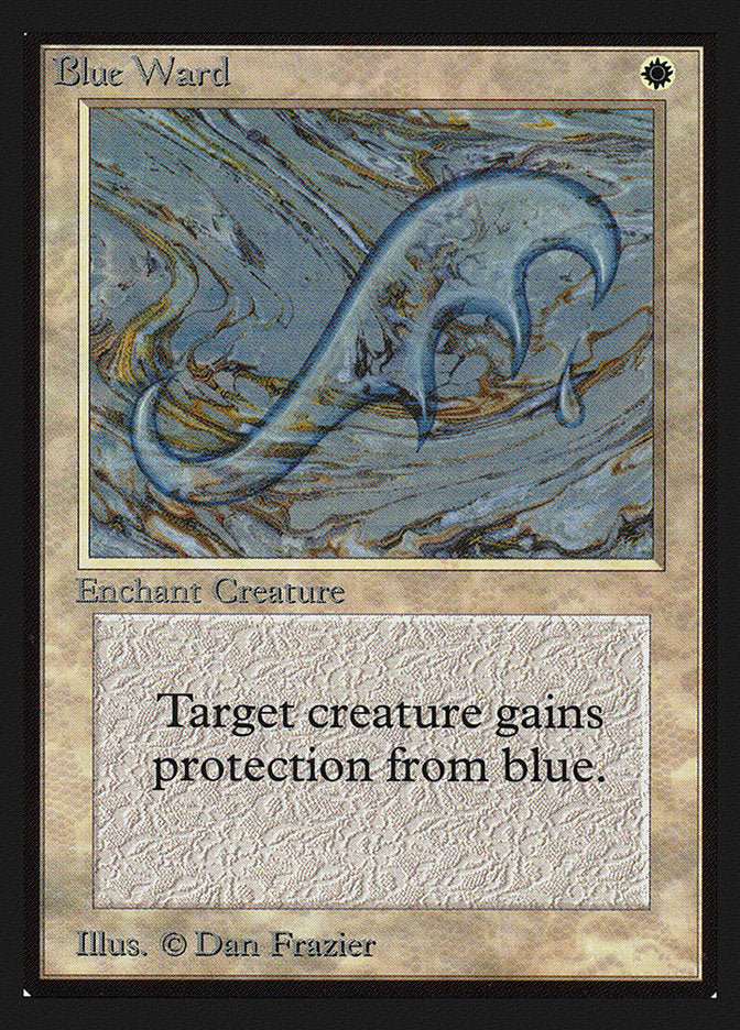 Blue Ward [International Collectors' Edition] - Magic: The Gathering - Card Brawlers | Quebec | Canada |