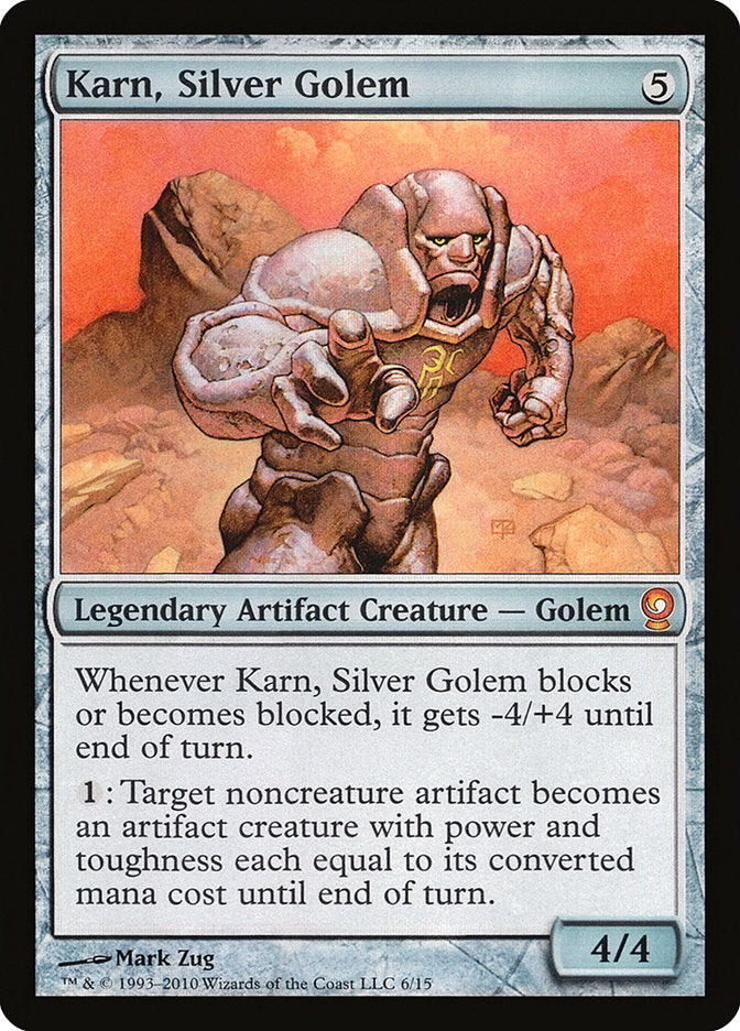 Karn, Silver Golem [From the Vault: Relics] - Magic: The Gathering - Card Brawlers | Quebec | Canada |
