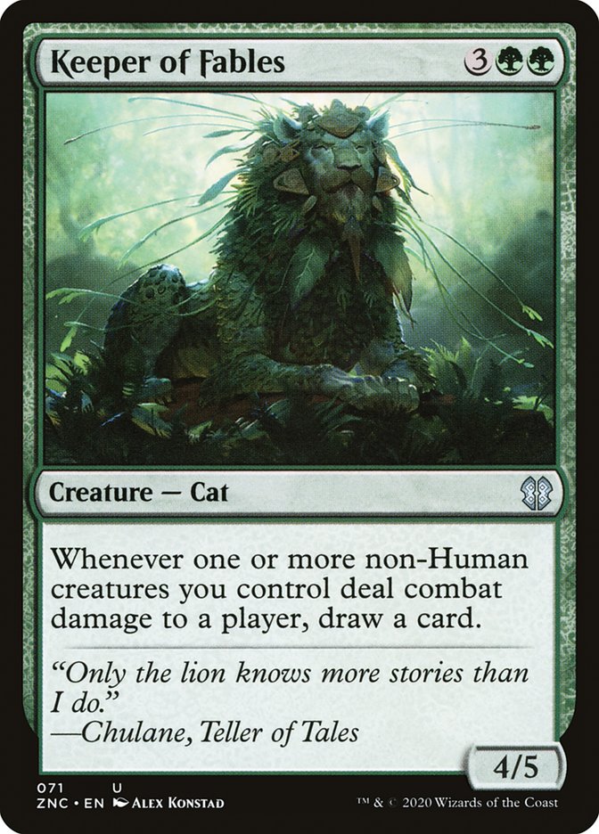 Keeper of Fables [Zendikar Rising Commander] - Magic: The Gathering - Card Brawlers | Quebec | Canada |