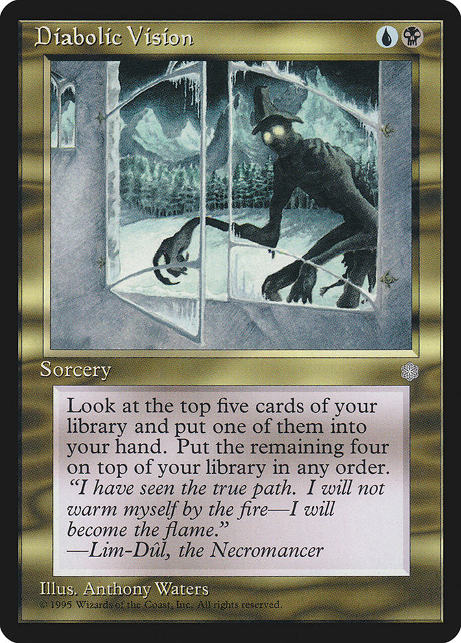 Diabolic Vision [Ice Age] - Magic: The Gathering - Card Brawlers | Quebec | Canada |