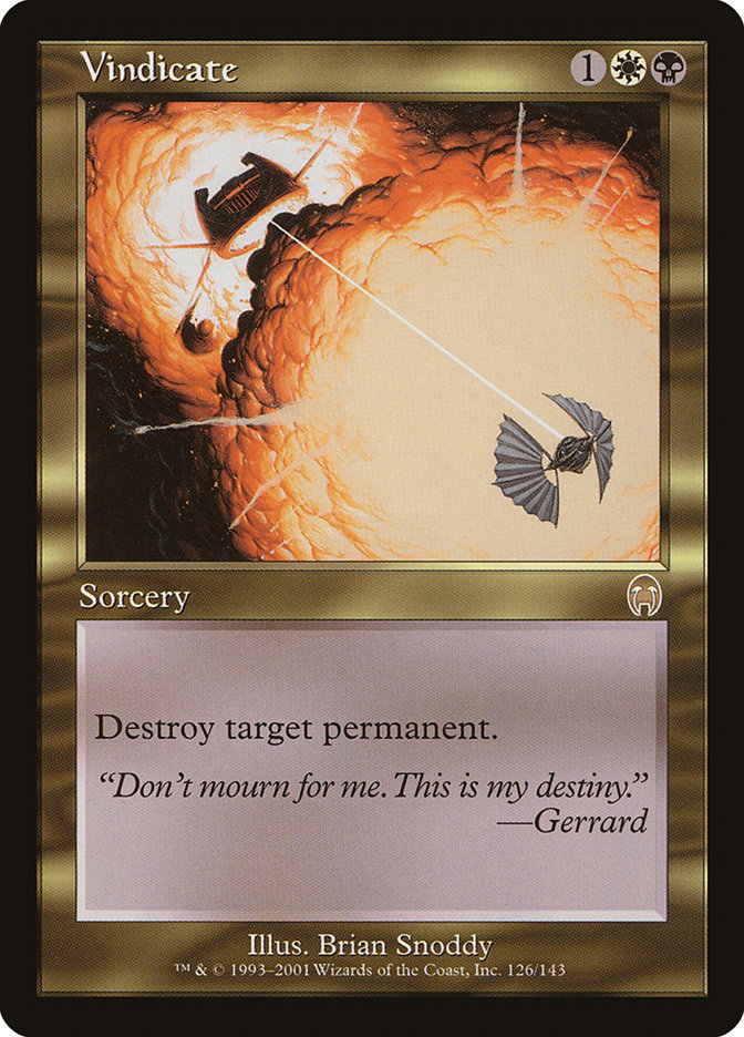 Vindicate [Apocalypse] - Magic: The Gathering - Card Brawlers | Quebec | Canada |