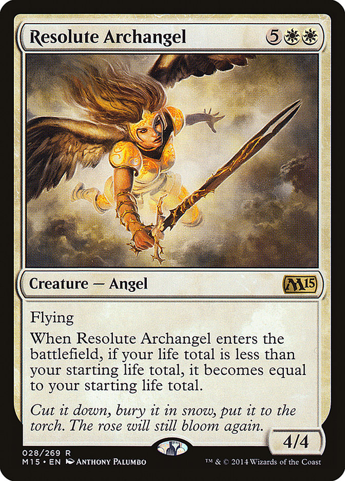 Resolute Archangel [Magic 2015] - Magic: The Gathering - Card Brawlers | Quebec | Canada |