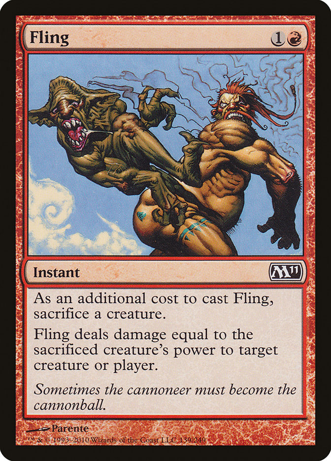 Fling [Magic 2011] - Magic: The Gathering - Card Brawlers | Quebec | Canada |