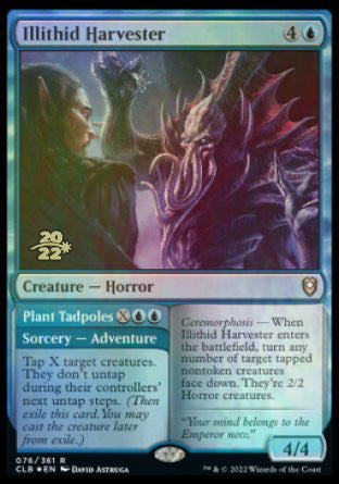 Illithid Harvester // Plant Tadpoles [Commander Legends: Battle for Baldur's Gate Prerelease Promos] - Magic: The Gathering - Card Brawlers | Quebec | Canada |