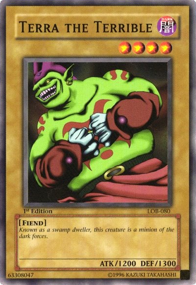 Terra the Terrible [LOB-080] Common - Yu-Gi-Oh! - Card Brawlers | Quebec | Canada |