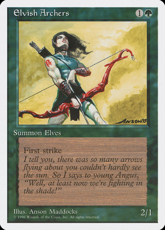 Elvish Archers [Introductory Two-Player Set] - Magic: The Gathering - Card Brawlers | Quebec | Canada |