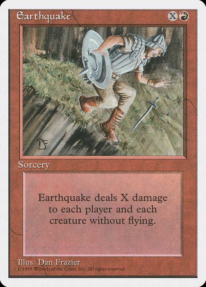 Earthquake [Fourth Edition] - Magic: The Gathering - Card Brawlers | Quebec | Canada |