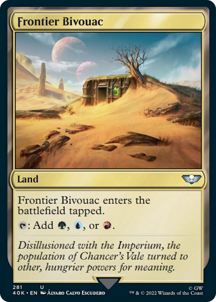 Frontier Bivouac [Warhammer 40,000] - Magic: The Gathering - Card Brawlers | Quebec | Canada |