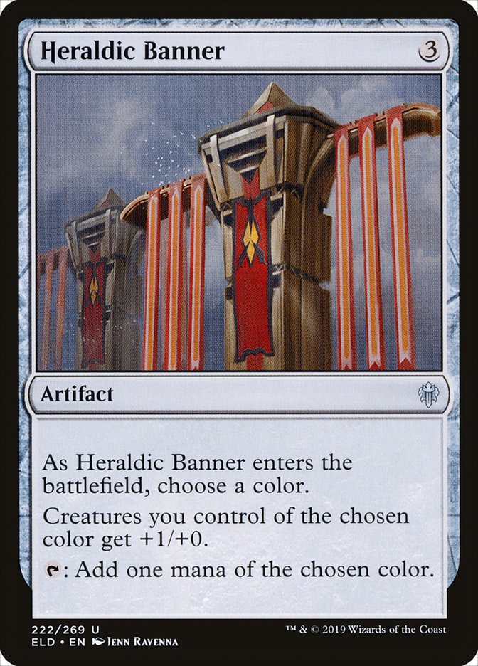 Heraldic Banner [Throne of Eldraine] - Magic: The Gathering - Card Brawlers | Quebec | Canada |