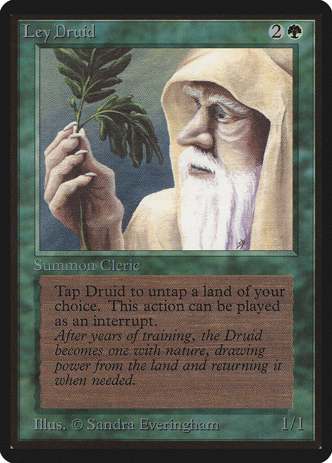 Ley Druid [Beta Edition] - Magic: The Gathering - Card Brawlers | Quebec | Canada |