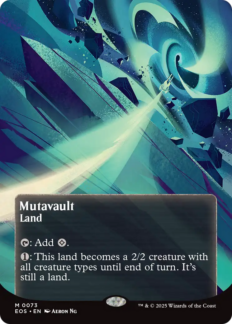Mutavault (0073) (Borderless) [Edge of Eternities: Stellar Sights] - Magic: The Gathering - Card Brawlers | Quebec | Canada |