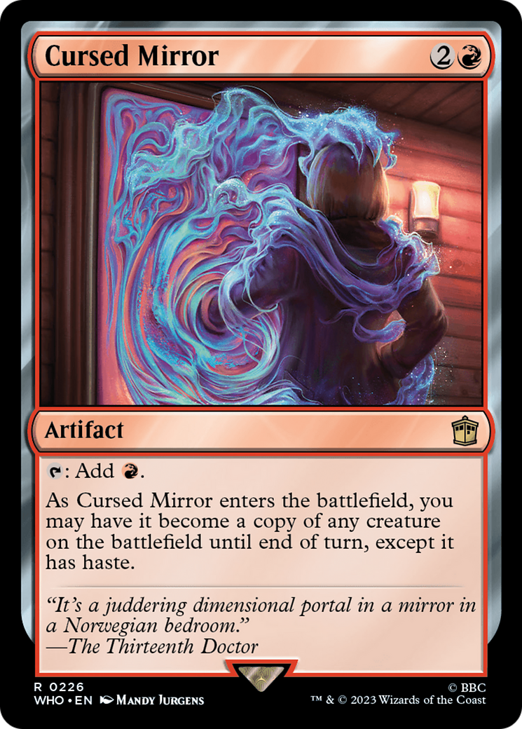 Cursed Mirror [Doctor Who] - Magic: The Gathering - Card Brawlers | Quebec | Canada |