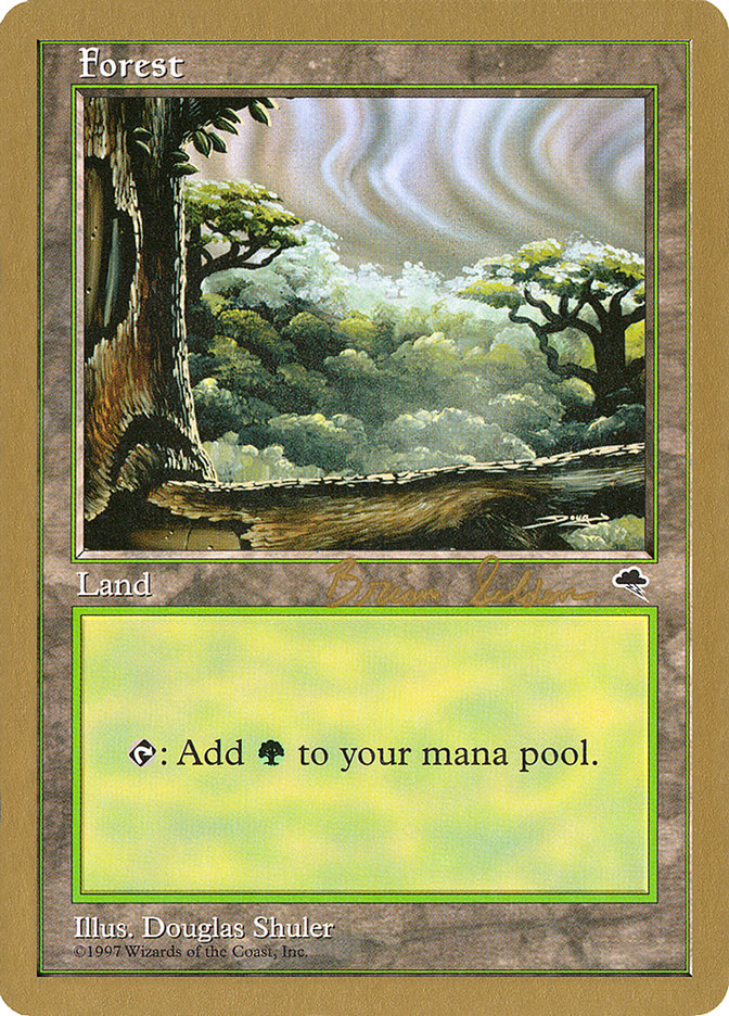 Forest (bs349) (Brian Selden) [World Championship Decks 1998] - Magic: The Gathering - Card Brawlers | Quebec | Canada |