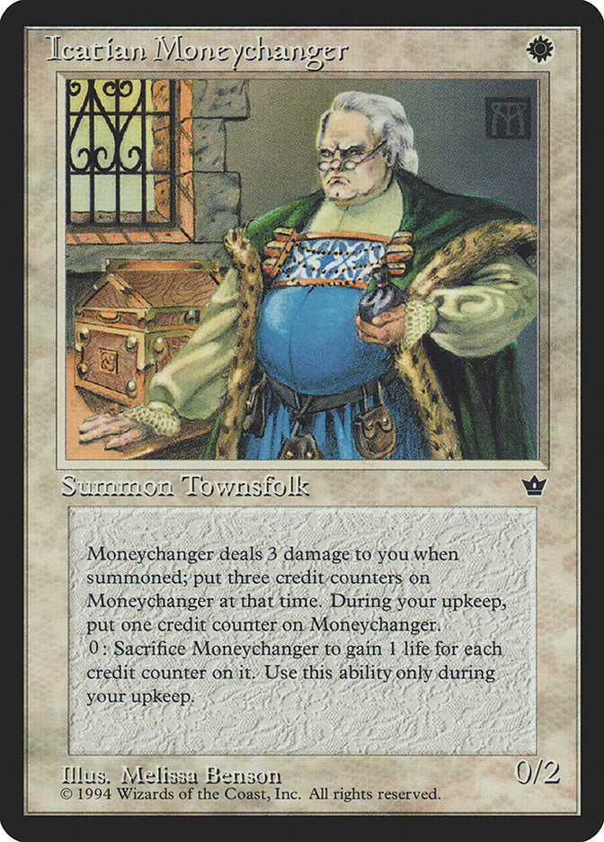 Icatian Moneychanger (Melissa A. Benson) [Fallen Empires] - Magic: The Gathering - Card Brawlers | Quebec | Canada |