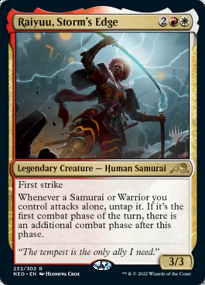 Raiyuu, Storm's Edge (Promo Pack) [Kamigawa: Neon Dynasty Promos] - Magic: The Gathering - Card Brawlers | Quebec | Canada |
