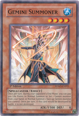 Invocateur Gémeaux [Deck de structure : Frappe des guerriers] [SDWS-EN011] 