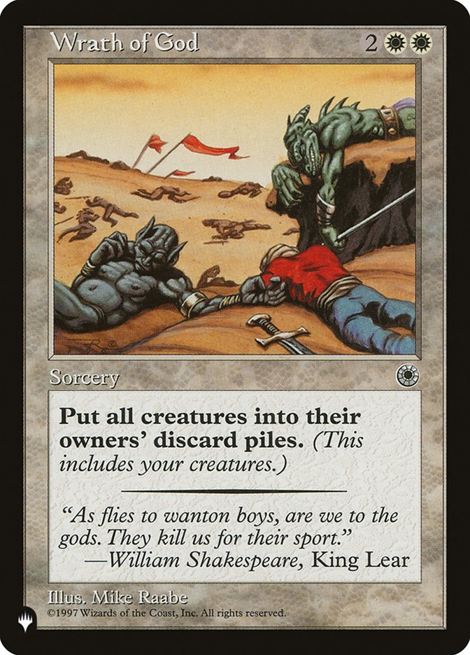 Wrath of God [The List] - Magic: The Gathering - Card Brawlers | Quebec | Canada |