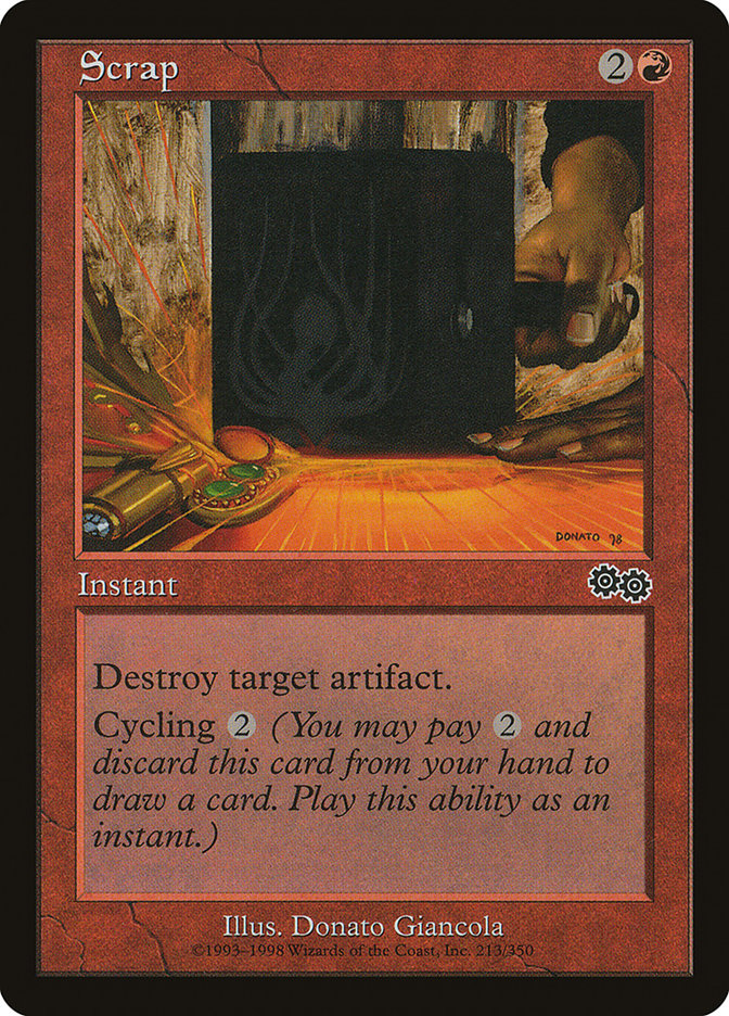 Scrap [Urza's Saga] - Magic: The Gathering - Card Brawlers | Quebec | Canada |